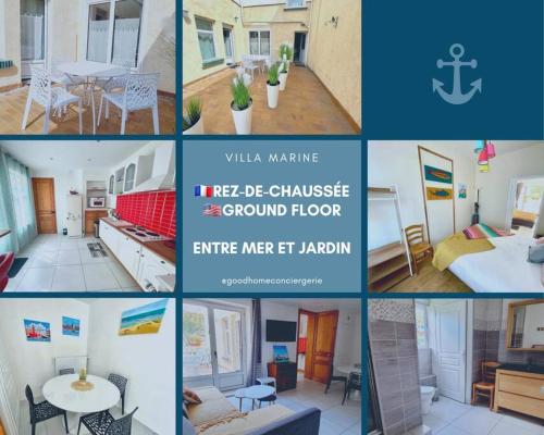 La Villa Marine*Familiale et Conviviale : Maisons de vacances proche de Cappelle-la-Grande