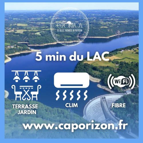 Caporizon-La Marote-Gite calme tout neuf : Maisons de vacances proche de Lanobre