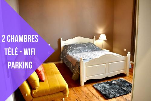 La Domus Lemaitre 7, WIFI, 2 chambres, parking : Appartements proche d'Obies