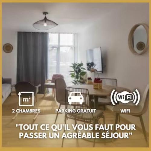 Le Gambetta *T3* + Parking : Appartements proche de Saint-Jean-de-la-Ruelle