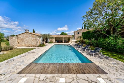 Mas De Champclos : Villas proche de Saint-Privat-de-Champclos