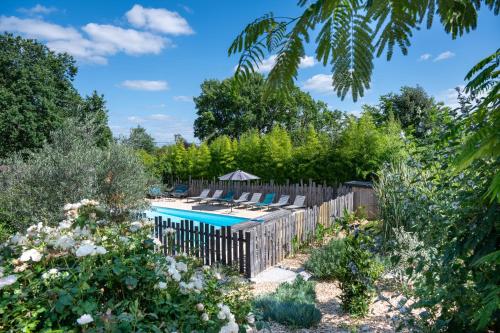 L-Escapade Nature et Gourmande Piscine et Clim Toulouse et Colomiers Airbus Gers gîte Bouconne : Appartements proche de Fontenilles