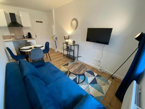 T2 Chic - Blue & Grey : Appartements proche de Mazamet