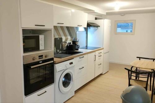 Appartement cosy 2 chambres avec jardin : Appartements proche de Les Ponts-de-Cé