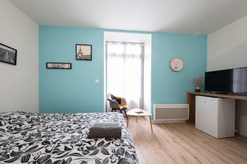 Segré centre ✰ studio ✰ 24m² ✰ cuisne ✰ wifi ✰ TOUT NEUF! : Appartements proche de Segré