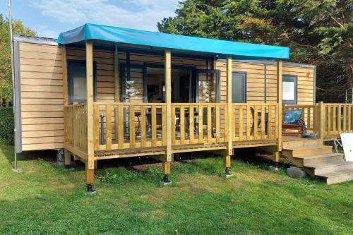 Luxury mobile home with terrace : Chalets proche de Lefaux