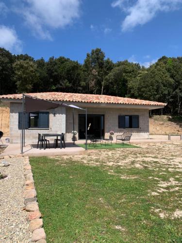 A casetta maison neuve de plain pied : Villas proche de Foce