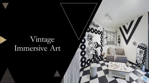 Vintage Immersive Art 3 étoiles : Appartements proche de Longué-Jumelles