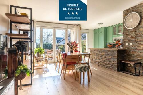 La Belle Vue : Duplex avec Terrasse,Jardin,Parking : Appartements proche de Meythet