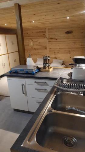 Chalet autonome à louer sur terrain de loisir de 2000m2 avec étang privé : Chalets proche de Le Pas-Saint-l'Homer