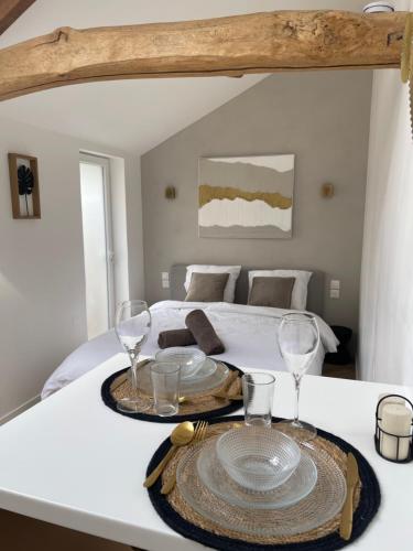 L’Harmonie - suite balneo : Appartements proche de Saint-Germer-de-Fly