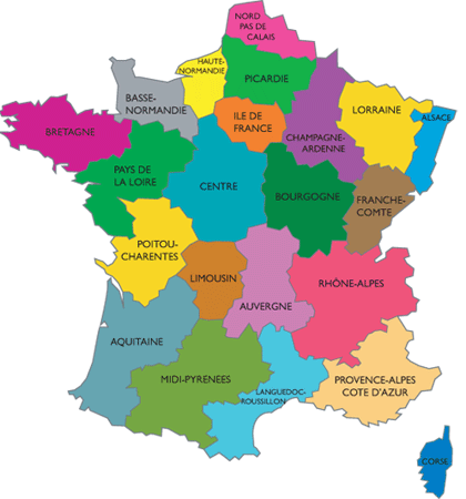 Carte de France Villes ≡ Voyage - Carte - Plan
